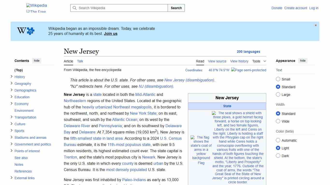 New Jersey - Wikipedia